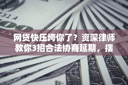 武汉网贷快压垮你了？资深律师教你3招合法协商延期，摆脱暴力催收！