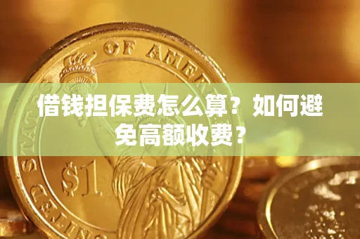 武汉借钱担保费怎么算？如何避免高额收费？