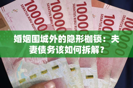 武汉婚姻围城外的隐形枷锁：夫妻债务该如何拆解？