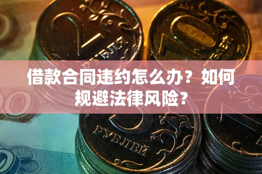 武汉借款合同违约怎么办？如何规避法律风险？