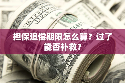 武汉担保追偿期限怎么算？过了能否补救？